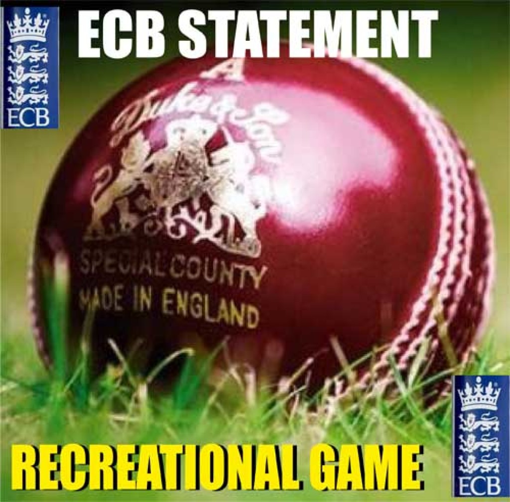 ECB chief executive responds on return for recreational cricket