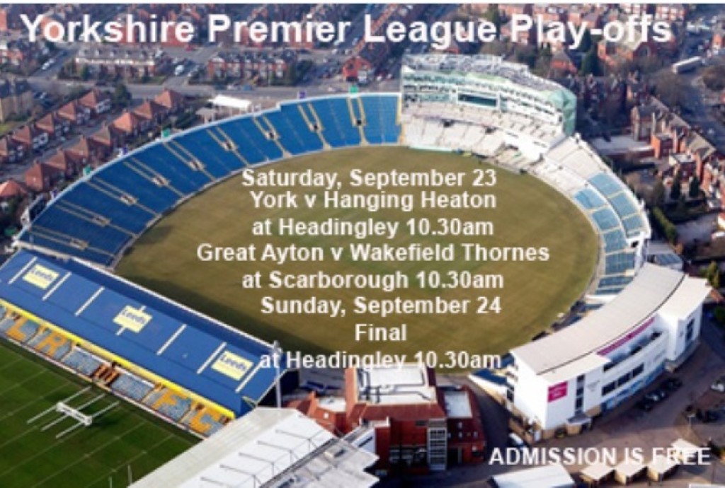 Guide to the Yorkshire Premier League Play-offs