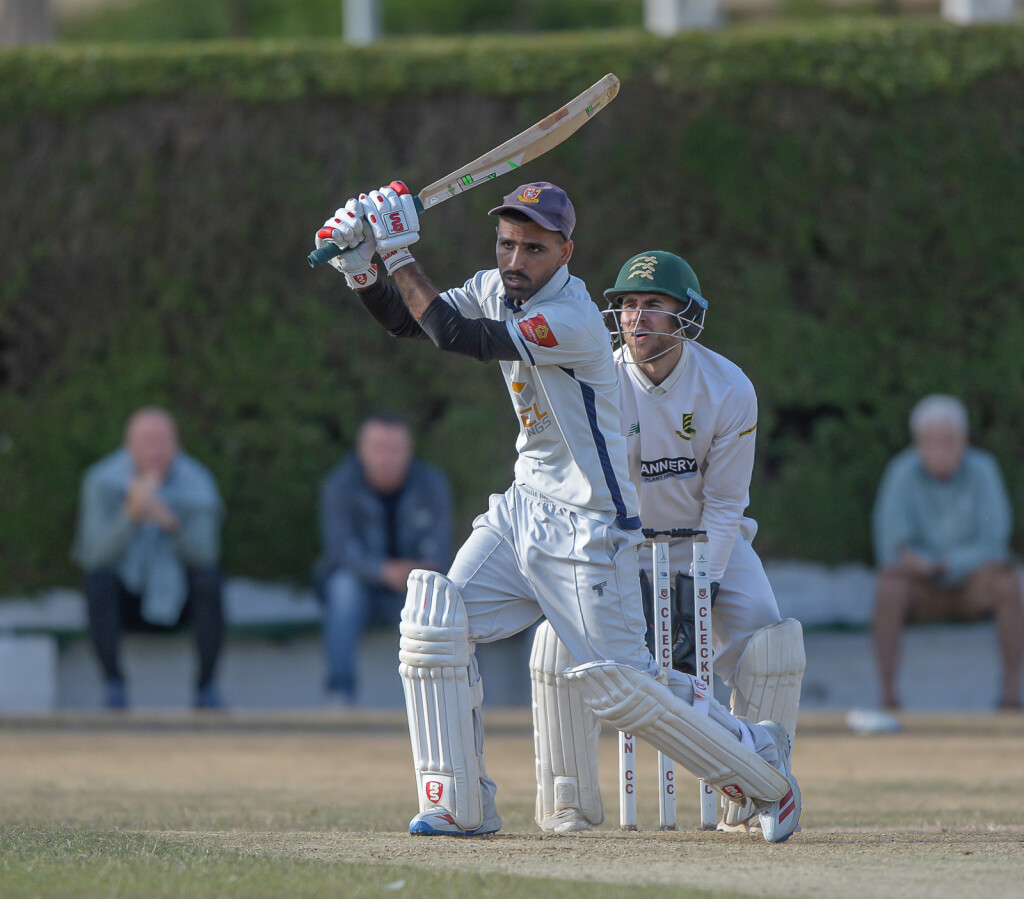 Oversea player Muhammad Ammar made 44 for Cleckheaton (Picture: Ray Spencer)